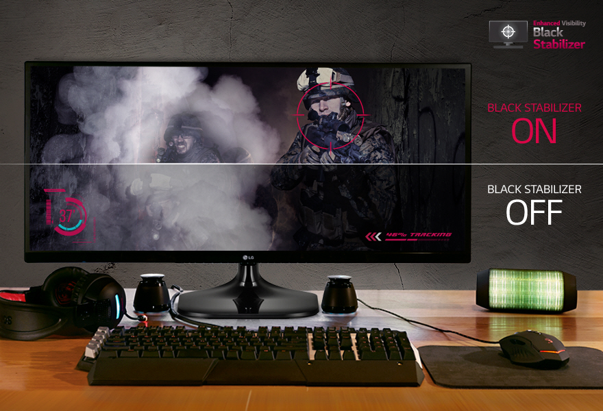 THE BLACK STABLIZER- YOU CAN NOW "AIM SMALL, MISS SMALL.